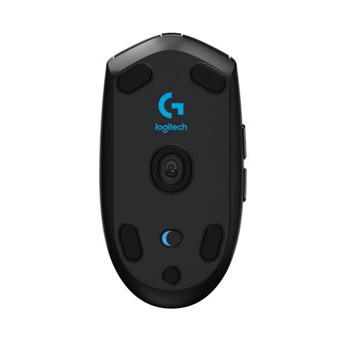 Mouse Logitech Wireless Y Bluetooth G305 12000 Dpi 6 Botones Color Negro