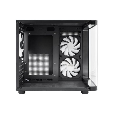 Caja Pc Gaming Gm Vision Coolbox Coo-cha-gm100-0 Compatible Con Placas Matx Y Mini Itx Grafica Hasta 340mm