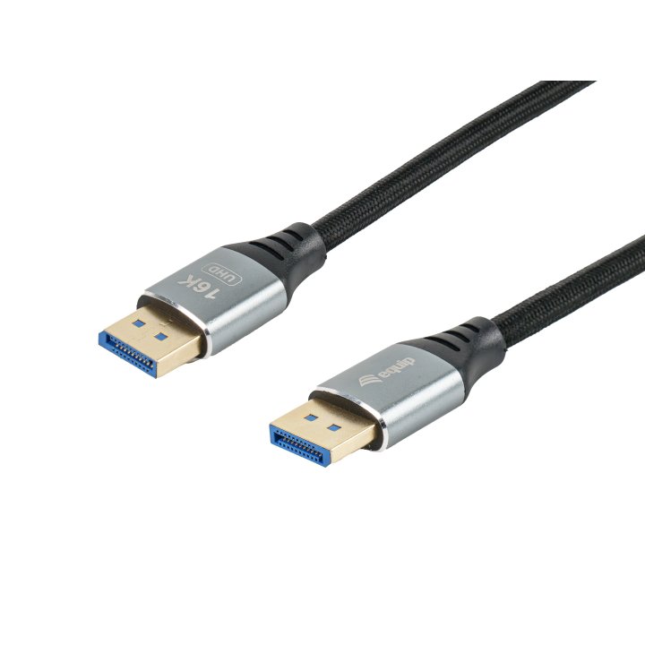 Cable Displayport A Displayport Premium 2,1 Equip 119281 1m 16k 60hz 54gps Aluminio
