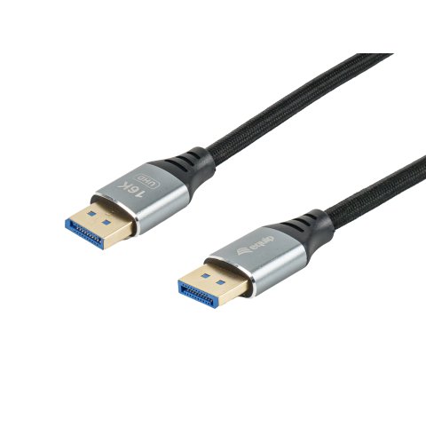 Cable Displayport A Displayport Premium 2,1 Equip 119281 1m 16k 60hz 54gps Aluminio