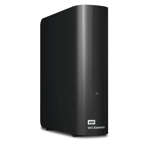 Disco Duro Externo Western Digital Elements 3.5" 2tb Usb 3.2 Negro Wdbwlg0220hbk