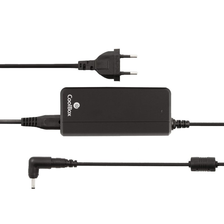 Cargador Universal De Portatil Coolbox Falcoonb90u 90w 14 Tips Usb 2.1a