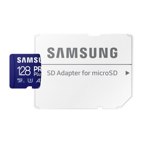 Memoria Sd Micro 128gb Samsung Sdxc Pro Plus Clase V30 Con Adaptador A Sd Mb-md128sa eu