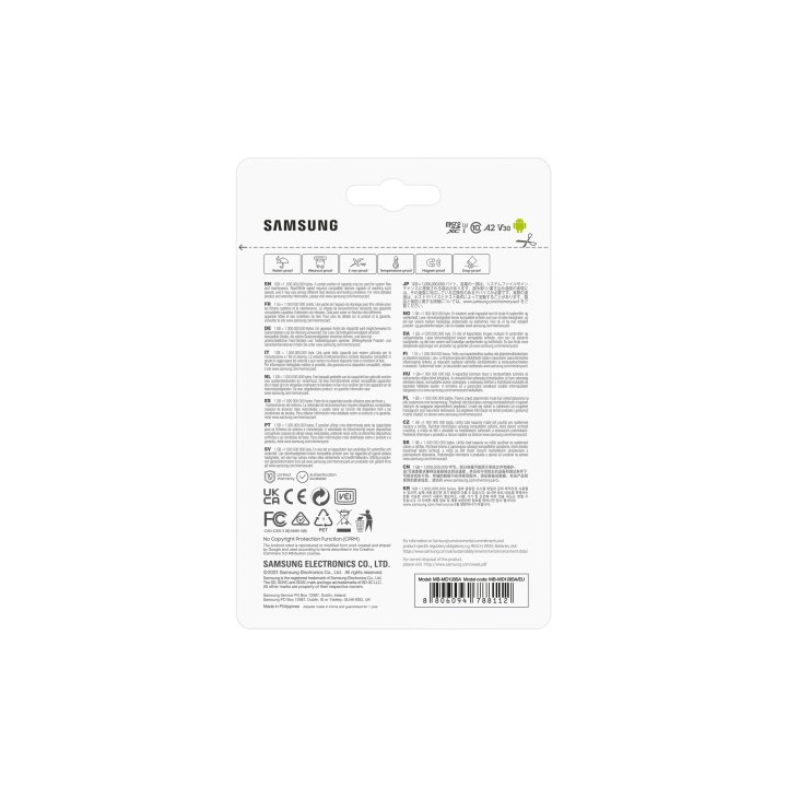 Memoria Sd Micro 128gb Samsung Sdxc Pro Plus Clase V30 Con Adaptador A Sd Mb-md128sa eu