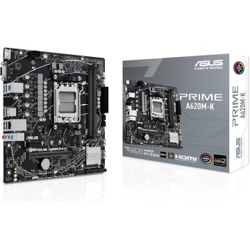 Pb Asus Prime A620m-k Skt Am5 Atx Ddr5-sdram Hdmi Vga Usb...