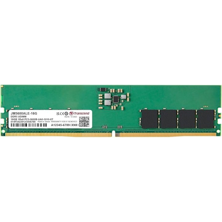 Ddr5 16gb 5600mhz Transcend Cl46 1.1v Jm5600ale-16g 1rx8