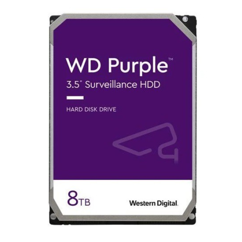 Disco Duro 8tb Western Digital Purple Sata6 ( Videovigilancia) Wd85purz