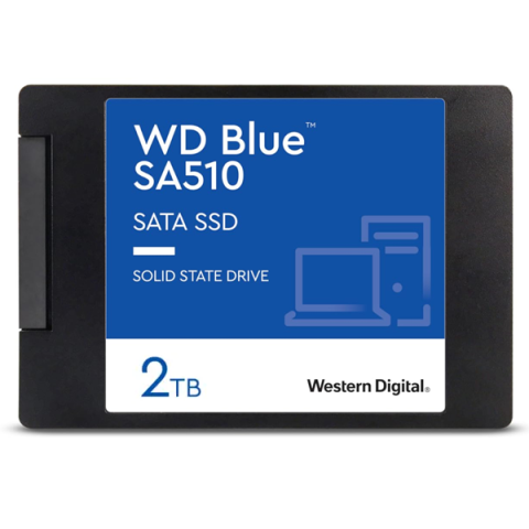 Disco Ssd 2tb Sata3 Western Digital Blue Sa510 Sata 6gb/s (escritura 600mb/s) Wds200t3b0a