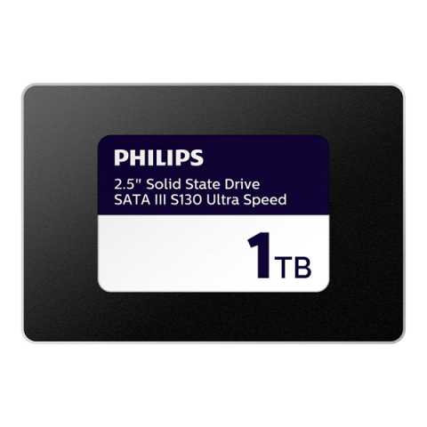 Disco Ssd Sata3 1tb Philips Fm01ss130b S130 Ultra Speed Lectura 550mb/s Escritura 520mb/s 