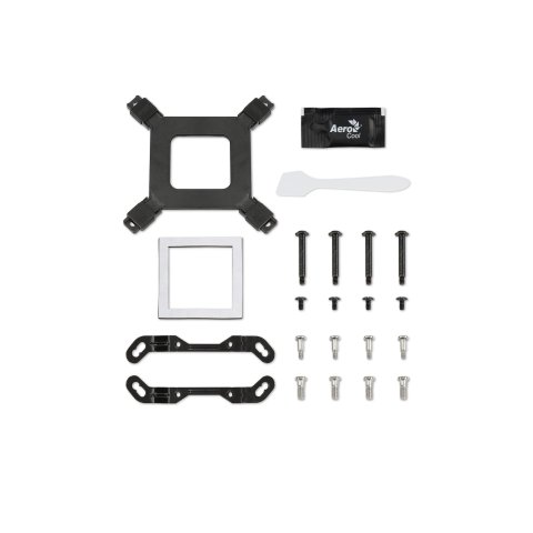 Sistema De Refrigeracion Liquida Aerocool Mirage L120 White 1x12cm Infinity Mirror Rgb-a (adressable) Tpd 200w Para Procesado