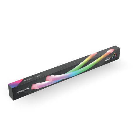 Fundas Argb Mars Gaming Para Tubos De Refrigeracion Liquida Mca-wt