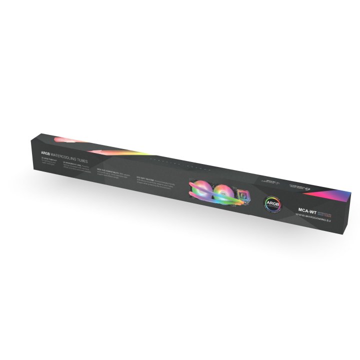 Fundas Argb Mars Gaming Para Tubos De Refrigeracion Liquida Mca-wt