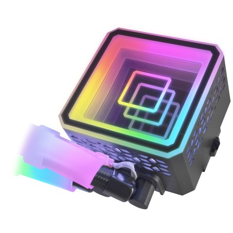 Sistema De Refrigeracion Liquida Mars Gaming Ml-ultra360 Black 3x12cm Iluminacion Argb (adressable) Tpd 650w Para Procesadore