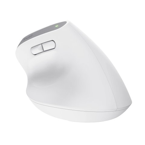 Mouse Trust Wireless Ergo Bayoii+ 25399 Multidispositivo Rf 2.4ghz Y 2xbt Dpi Ajustable 800-2400ppp 6 Botones Carga Usb-c Bla