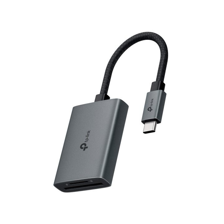 Card Reader Externo Usb-c Tplink Ua430c Sd, Microsd Carcasa De Aluminio