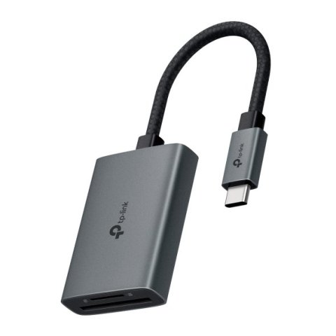 Card Reader Externo Usb-c Tplink Ua430c Sd, Microsd Carcasa De Aluminio