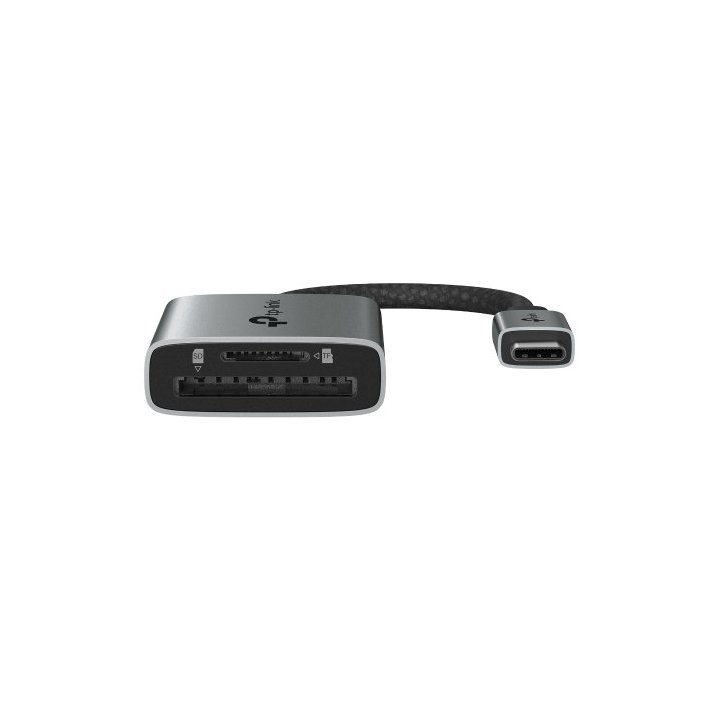 Card Reader Externo Usb-c Tplink Ua430c Sd, Microsd Carcasa De Aluminio