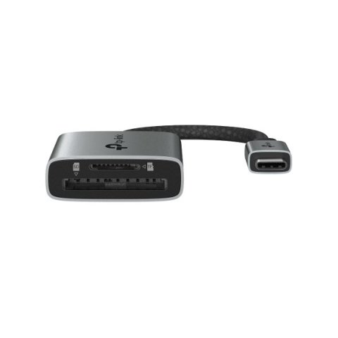 Card Reader Externo Usb-c Tplink Ua430c Sd, Microsd Carcasa De Aluminio
