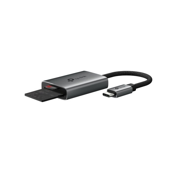 Card Reader Externo Usb-c Tplink Ua430c Sd, Microsd Carcasa De Aluminio