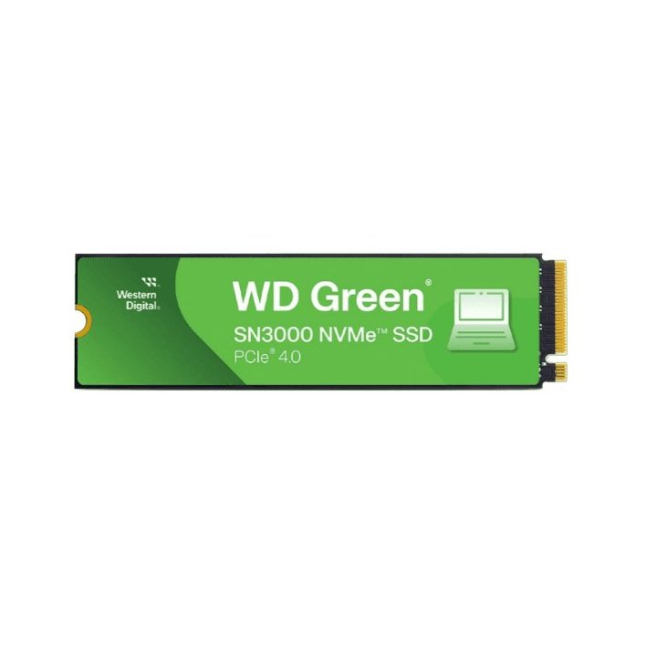 Disco M.2 Nvme 1tb Western Digital Green Wds100t4g0e Sn3000 Pcie 4.0 X4 Read 5000mbps Write 4200mpbs