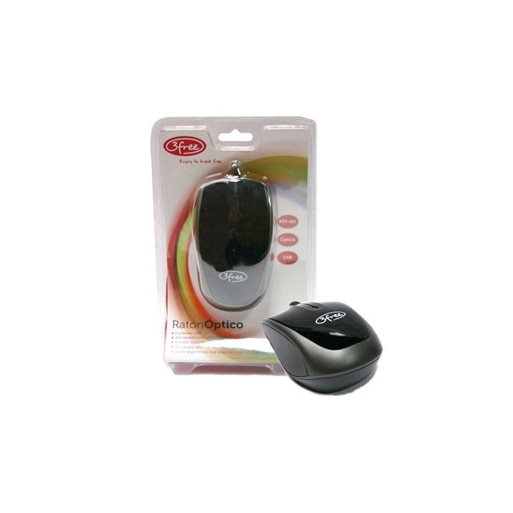 Mouse 3free Mcn301 Color Negro