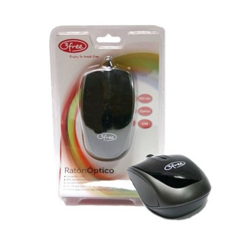 Mouse 3free Mcn301 Color Negro