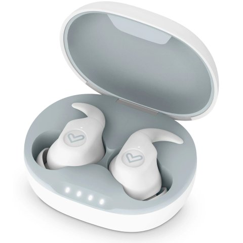 Auricular Intrauditivo Bluetooth Energy Sistem High Jump Bt 5.3 Deportivos Ipx5 Secure-fit+ 20h Manos Libres Color Blanco