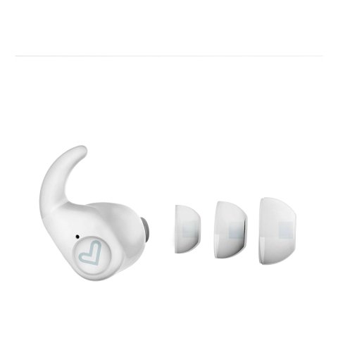 Auricular Intrauditivo Bluetooth Energy Sistem High Jump Bt 5.3 Deportivos Ipx5 Secure-fit+ 20h Manos Libres Color Blanco