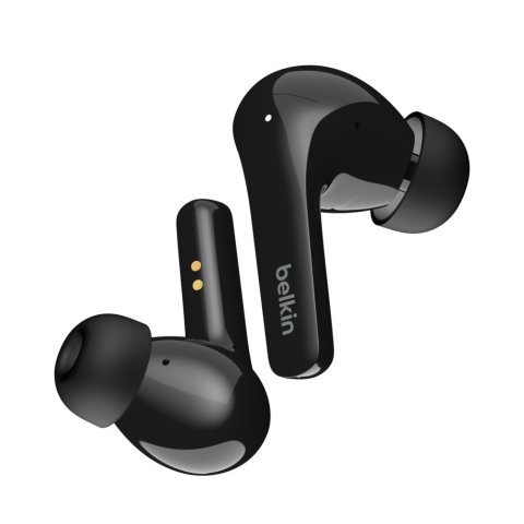 Headset Intrauditivo Bluetooth Belkin Auc006btbk Soundform Flow Con Cancelacion De Ruido Negro