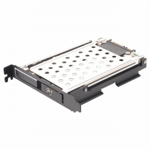 Adaptador Hotswap Coolbox Slim Chase Para Disco Duro 2.5 Slot-in Con Llave De Seguridad