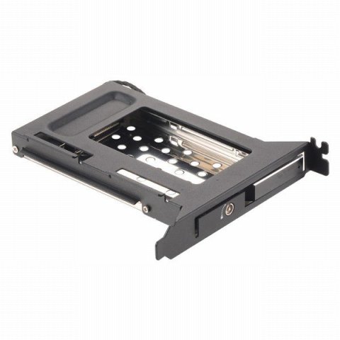 Adaptador Hotswap Coolbox Slim Chase Para Disco Duro 2.5 Slot-in Con Llave De Seguridad