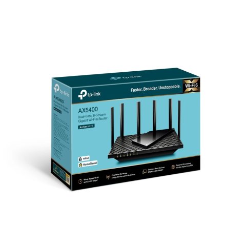 Router Wifi 6 Dualband Tp-link Archer Ax73 Ax5400 1xwan Gb 4x1gbps 1xusb3.0 4804 Mbps En 5ghz Vpn Wpa3