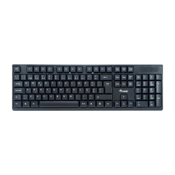 Teclado Y Mouse Equip Life Wireless Combo 2.4ghz Color Negro Portugues 245221