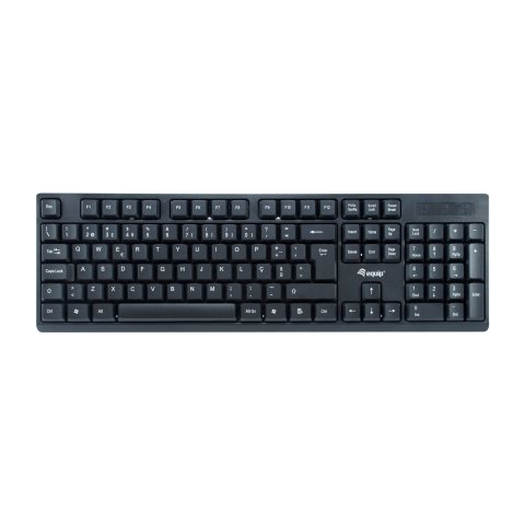 Teclado Y Mouse Equip Life Wireless Combo 2.4ghz Color Negro Portugues 245221