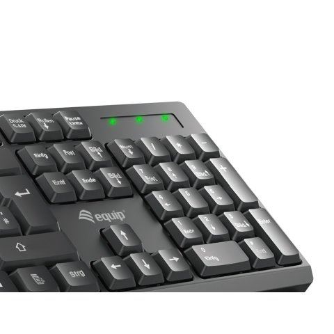 Teclado Y Mouse Equip Life Wireless Combo 2.4ghz Color Negro Portugues 245221