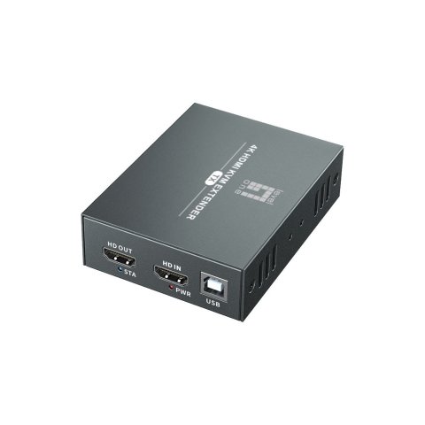 Extensor Hdmi 4k + Usb Sobre Cat6 Hasta 100...