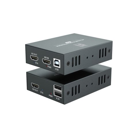 Extensor Hdmi 4k + Usb Sobre Cat6 Hasta 100...