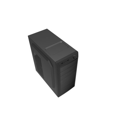 Caja Atx Semitorre Coolbox F750 Black Usb3.0 Sin Fuente De Alimentacion