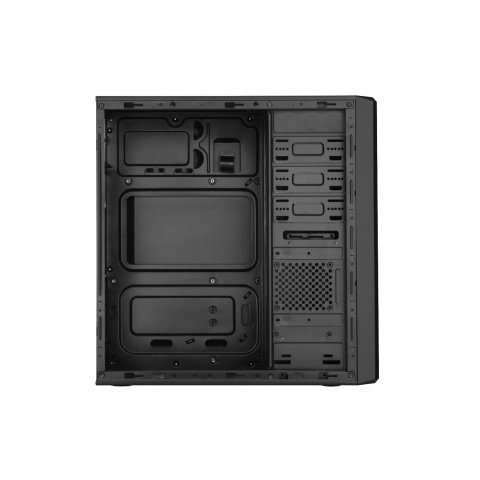 Caja Atx Semitorre Coolbox F750 Black Usb3.0 Sin Fuente De Alimentacion