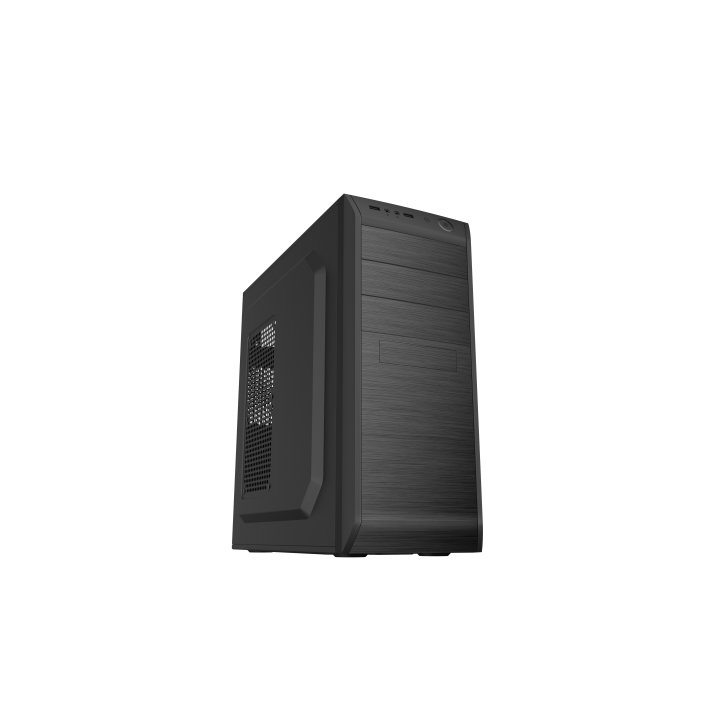 Caja Atx Semitorre Coolbox F750 Black Usb3.0 Sin Fuente De Alimentacion