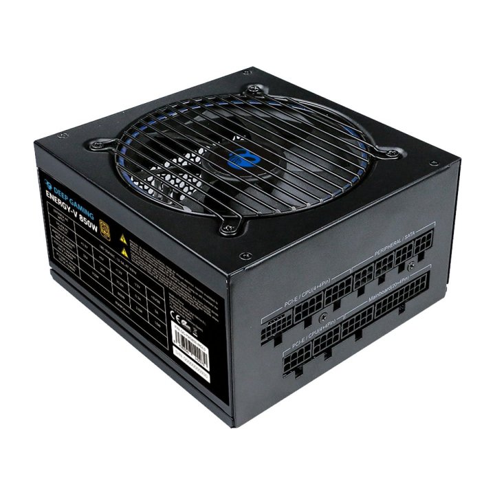 Fuente De Alimentacion Modular Deep Gaming 850w Energy-v 80+ Gold 