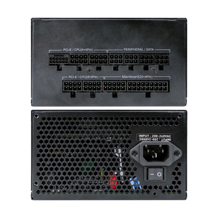 Fuente De Alimentacion Modular Deep Gaming 850w Energy-v 80+ Gold 