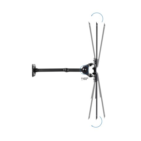 Soporte De Pared Tooq Lp1356tn-b Para Pantalla...