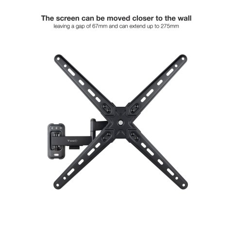Soporte De Pared Tooq Lp1356tn-b Para Pantalla...