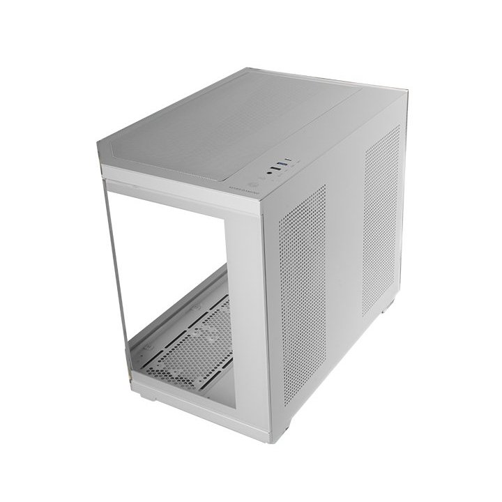 Caja Microatx Gaming Mars Gaming Mc3tcoremw Triple Cristal Templado Gpu 415mm 2x3.5 3x2.5 Blanco