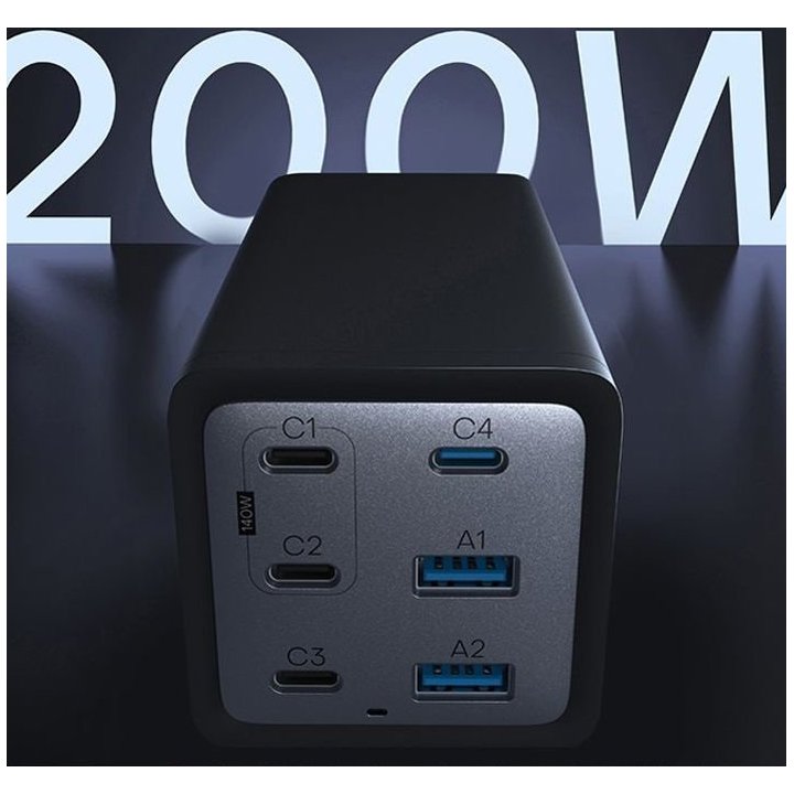 Cargador Conceptronic 200w 
Usb-cx4 Usb-ax2...