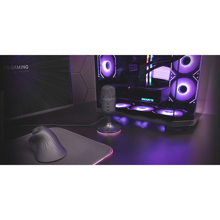 Microfono Compacto Mars Gaming Mmiccx Usb Negro...