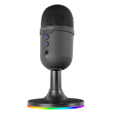 Microfono Compacto Mars Gaming Mmiccx Usb Negro...