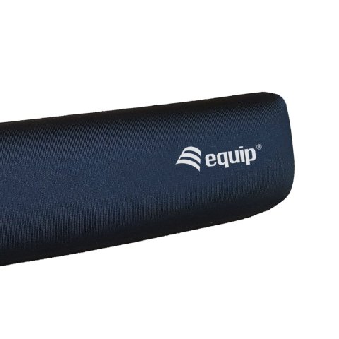 Reposamuñecas De Gel Para Teclado Equip Life Color Negro                                            