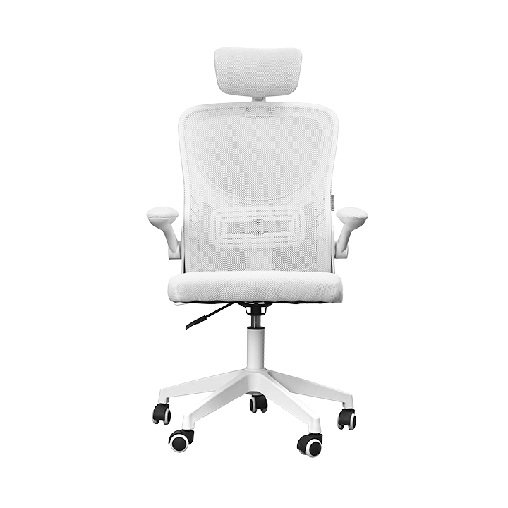 Silla Ergonomica Mars Gaming Mgcergoplusw Blanco Malla Transpirable Reposacabezas Reposabrazos Ajustable